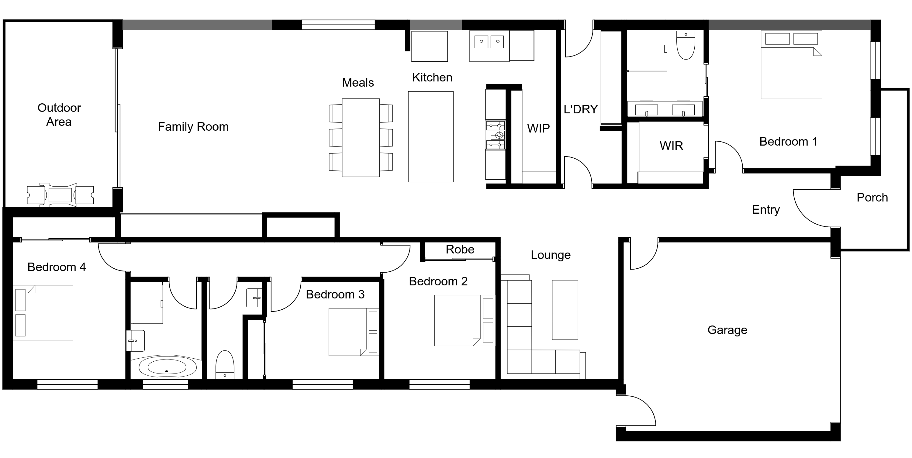 Luxury Property Floor Plan